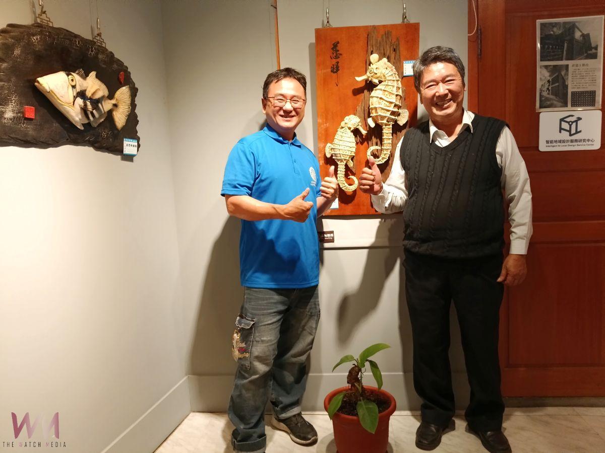 (有影片)/北港工藝坊推出林昆輝陶藝工藝展 陶魚姿態栩栩如生、再現海洋之美 - https://www.watchmedia01.com