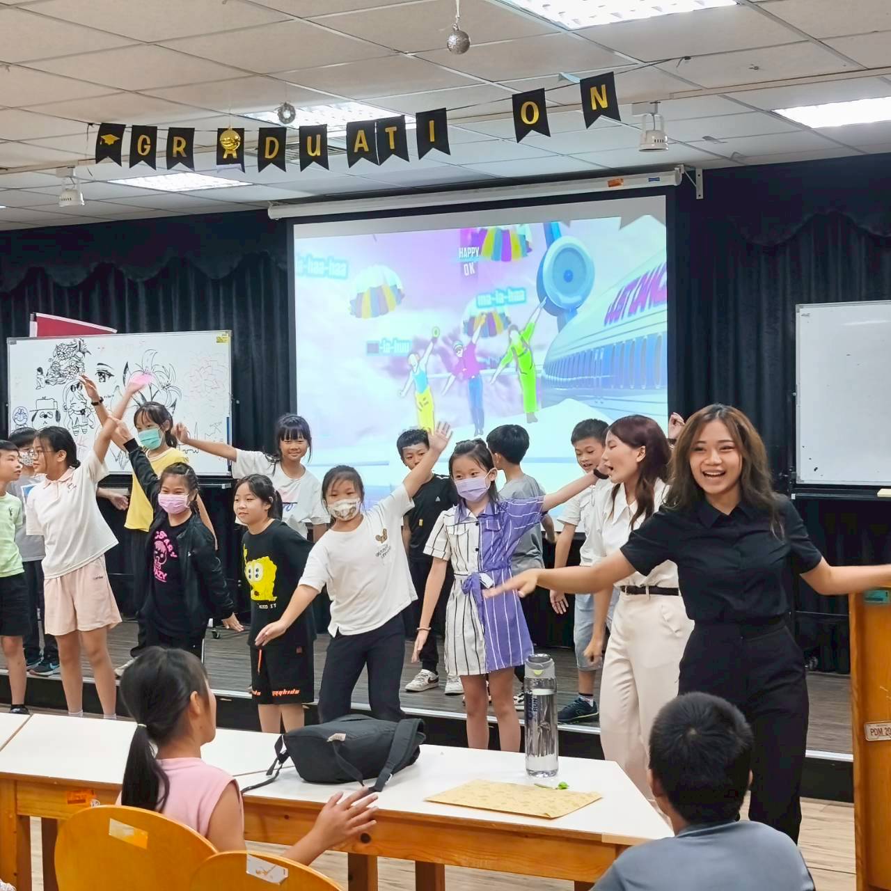 大葉大學扶英英語營開跑 學童邊玩邊學英語 - https://www.watchmedia01.com