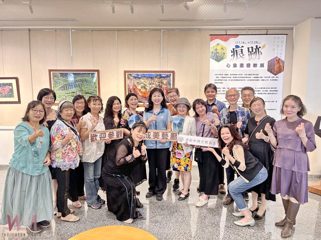 多媒材吸引藝術目光 永靖心象畫會作品呈現生活美學 - https://www.watchmedia01.com