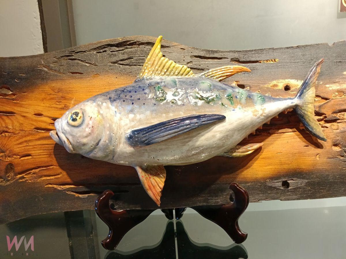 (有影片)/北港工藝坊推出林昆輝陶藝工藝展 陶魚姿態栩栩如生、再現海洋之美 - https://www.watchmedia01.com