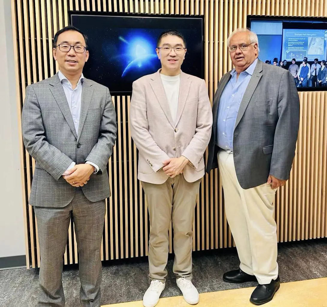 基隆市長謝國樑親自前往加州大學柏克萊分校的Vive FHL Lab參訪,並與兩位主要計劃主持人Shankar Sastry及Allen Y. Yang進行合作的深入討論,為基隆提供參考及學習經驗,爭取更多的國際學術資源和合作。