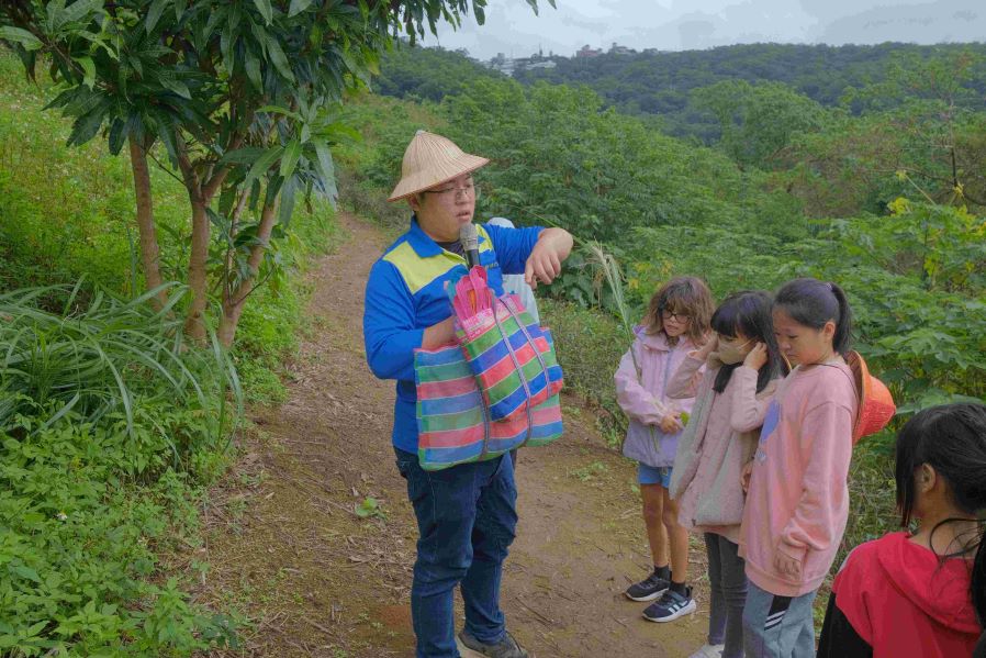 《圖說》淡水樹林口農場結合茶園復育與循環農法,讓參與者體驗農業生產、生態保育與飲食之間的關係。〈農業局提供〉
