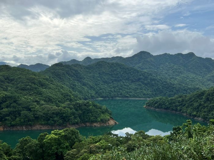 《圖說》石碇永安社區湖光山色。〈農業局提供〉