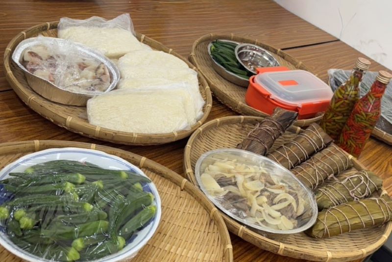 《圖說》美食分享會菜餚裡藏有原鄉家鄉味。〈原民局提供〉